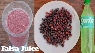 Falsa Juice with sprite || Falsa sharbat Recipe