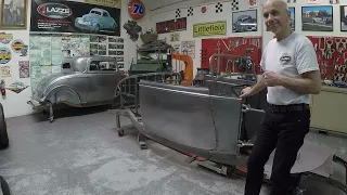 Lazze Metal Shaping: Step 2 Class Jig Preparation for the 1932 3 Window Coupe