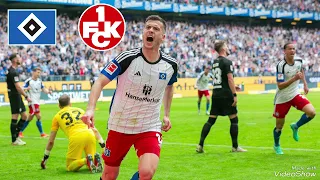 Hamburger SV gegen 1.FC Kaiserslautern Talk