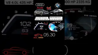 Audi SQ8 vs Bmw X6