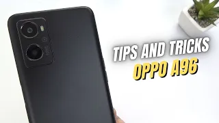 Top 10 Tips and Tricks Oppo A96 you need know