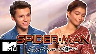 Tom Holland & Zendaya Talk New Lip Sync Battle | Spider-Man: Far From Home | MTV Movies