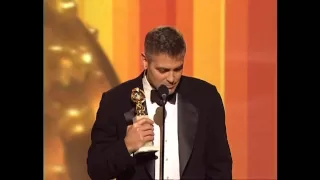 George Clooney Wins Best Supporting Actor Motion Picture Drama - Golden Globes 2006