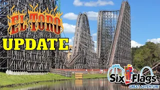 El Toro Retracking Update | Six Flags Great Adventure 5/6/23