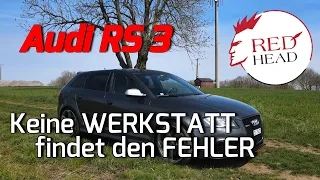 Audi RS3 Quattro - Rucken unter Volllast - Redhead enttarnt Konstruktionsfehler!