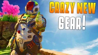 CRAZY NEW SPECIALIST GEAR IN BO3! (New Taunts, Gear & Calling Cards) Funny Moments!