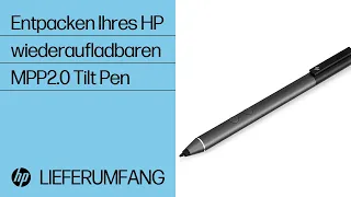 Entpacken Ihres HP wiederaufladbaren MPP2.0 Tilt Pen | HP Support