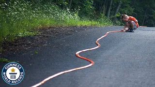 Longest Hot Wheels track ever! - Guinness World Records