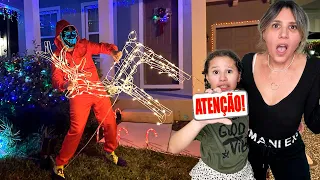 O ZAP DESTRUIU😱 nossa DECORAÇÃO de NATAL - Família Pontes