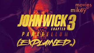 JOHN WICK 3 takes on CRIME (and jesus?)