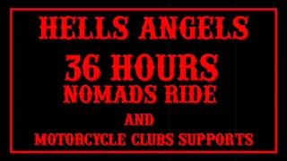 Hells Angels Nomads Ride.