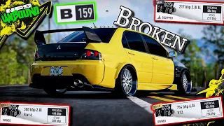 Best Engine Swap for B Tier | Mitsubishi Evolution IX | Need For Speed Unbound