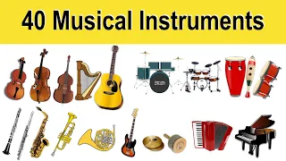 40 Musical Instrtuments   Western Musical instruments