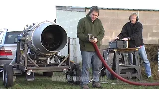 Test spool or dry crank of the AI-25TL Gas Turbine Jet Engine
