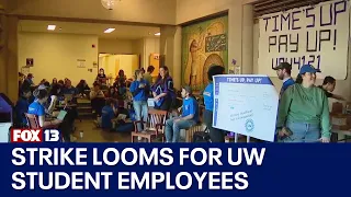 Strike looms for UW academic student employees | FOX 13 Seattle
