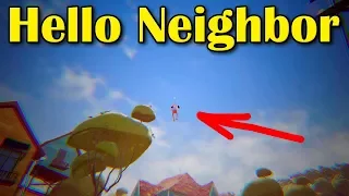 Hello Neighbor Release Сосед улетел за пределы уровня