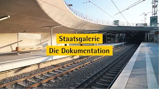 Bauarbeiten an der Haltestelle Staatsgalerie | Die Dokumentation