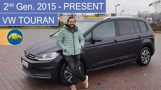 VW Touran 2015 - Present فولكس واجن توران الجيل الثانى سبع كراسى مع  ابداع العلامة و عمليتها