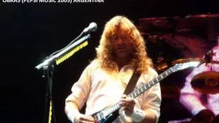 Megadeth - Sweating Bullets (Estadio Obras, Argentina 2005)