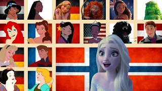 38 Disney Characters Singing in their Native Language