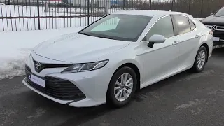 Toyota Camry XV70 по низу рынка