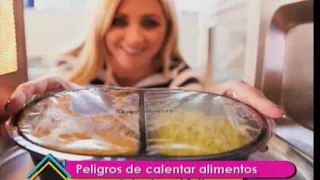 Peligros de calentar alimentos en recipientes plásticos