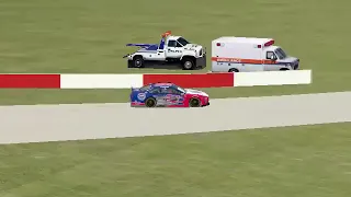 mark martin's 1994 infield crash but I go further