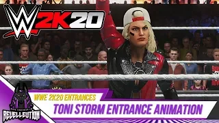 WWE 2K20: Toni Storm Entrance Animation #WWE2K20