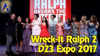 Wreck-It Ralph 2 presentation highlights during Animation panel at D23 Expo 2017