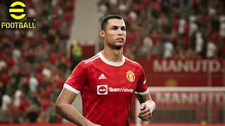 Efootball 2022 - Manchester United vs Flamengo - Gameplay HDR