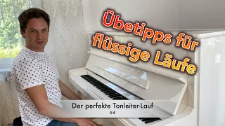 Tonleiter Läufe auf dem Klavier meistern - so übst du deinen Lauf effizient