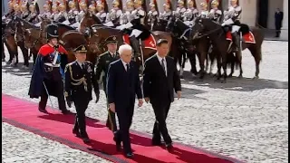 Italian President Holds Grand Ceremony to Welcome President Xi