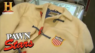 Pawn Stars: SERIOUSLY RARE 1956 WINTER OLYMPICS COAT (Season 4) | History