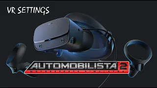 Automobilista 2 VR Settings Explained