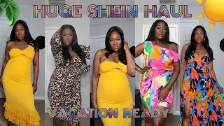 NEW HUGE AFFORDABLE SHEIN SUMMER VACATION READY  DRESSES + MORE TRY-ON HAUL 2023