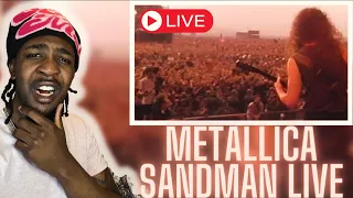 FIRST TIME WATCHING Metallica - Enter Sandman Live Moscow 1991 HD [REACTION]