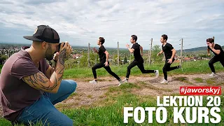 BEWEGUNG FOTOGRAFIEREN? Nimm diese Kameraeinstellung | Jaworskyj Foto Kurs 📷 Lektion 20