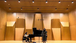 Mileeyae Kwon sings Manon’s aria, “Est-ce vrai….”