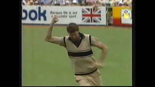 Ewen Chatfield catch vs Sri Lanka Hobart ODI 1987/88