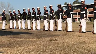 USMC Silent Drill Platoon, full routine 2/25/21.