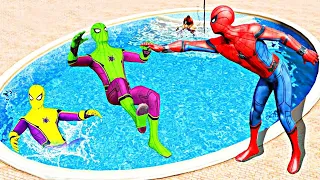 GTA 5 Epic Water Ràgdolls Spider-Man Jumps / Fails ep. 2 #ragdolls #spiderman #epic
