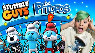 COMPRE 100 RULETAS DE LOS PITUFOS en STUMBLE GUYS | RULETA EXCLUSIVA STUMBLE GUYS | Karim Juega