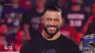 Undisputed Champion Roman Reigns Promo - WWE Raw 4/4/22 (Full Segment)