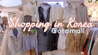 comfy and casual outfits from Gotomall, Autumn Fashion Haul | Shopping in Korea Vlog *shopping asmr*