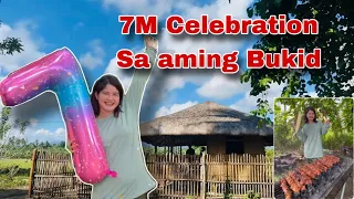 Nagluto kami ng BBQ at Chicken Inasal dine sa Bukid | Happy 7 Million FF | Ka Mangyan Vlog