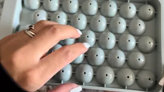 ASMR Running Nails Against Textured Ice, Tapping on Plastic Ice Mold