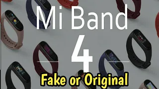 How to find MI band 4 original or fake