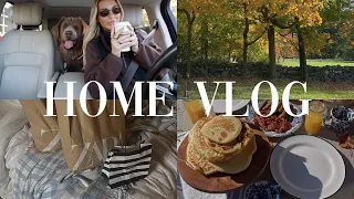 home vlog: fall morning, zara & sephora haul, packing for paris, cooking and friends 🤎