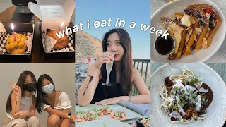 what i eat in a week (realistic, intuitive, lots of korean snacks) | CHEAT DAY EVERYDAY