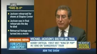 Conrad Murray Trial..Kenny Ortega.. (Part 1)